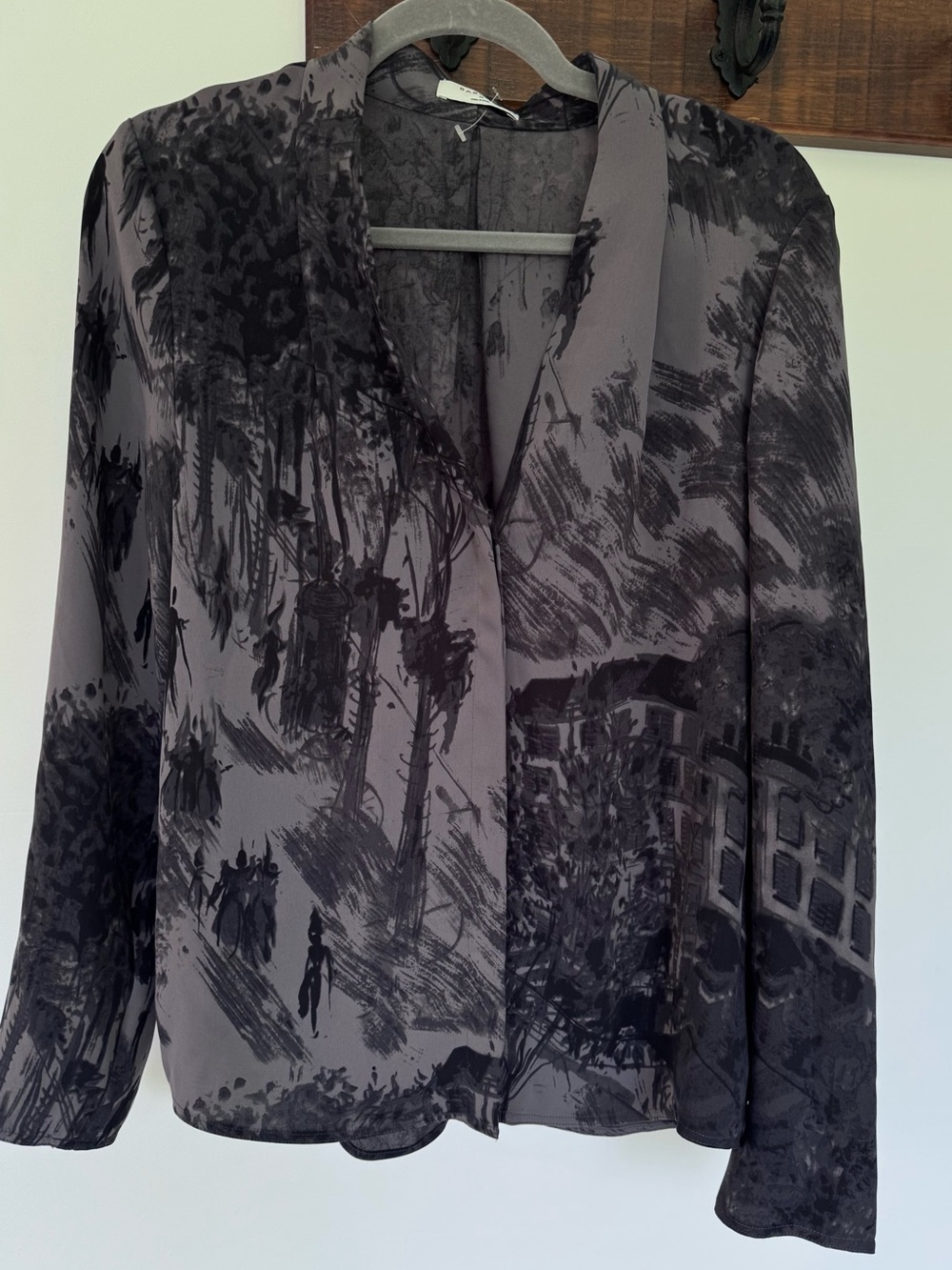 Artizia / Babaton Black Printed Long Sleeve
Button Up